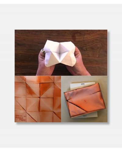 Folded Paper Silk Scarf